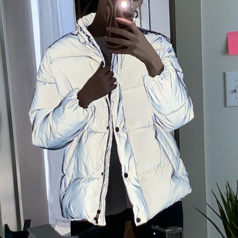 NEVER SOLD - Reflective Puffer Jacket
